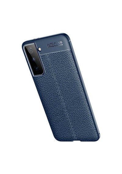 Samsung Uyumlu Galaxy S21 Kılıf Deri Tarzı Niss Silikon Case