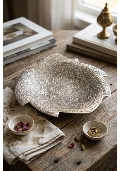 Ottoman Gumus Lux Tabak 25 Cm
