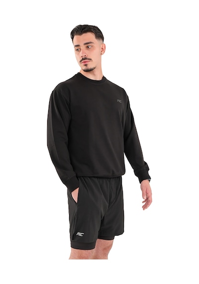 Musclecloth Basic Sweatshirt Siyah Siyah