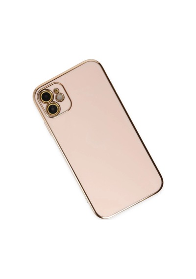 Newface - 971 - İphone 12 Kılıf Volet Silikon - Matxzngz - - Pembe
