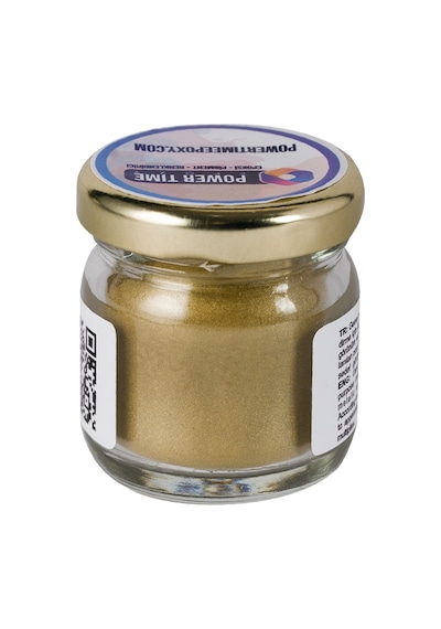 Sedefli Metalik Toz Pigment Boya / Gri Altın / Epoksi Için