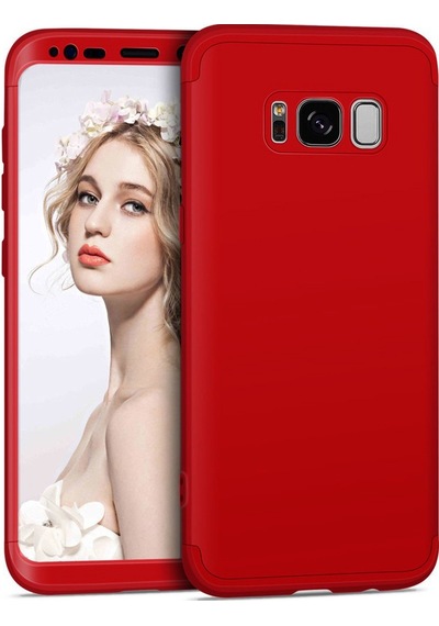 Samsung Galaxy Uyumlu S8 Kilif 3 Parçali 360 Tam Korumali Gkk Kapak 393153175