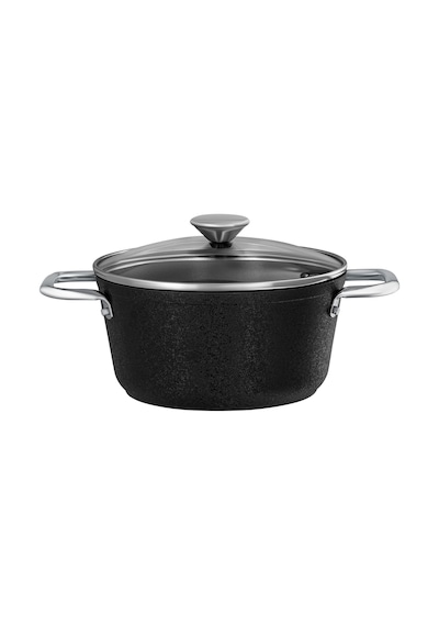 Madame Coco Noir Titanyum Derin Tencere - Siyah - 22 Cm 8684427129883 Siyah