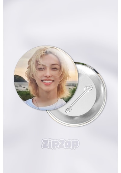 Felix Stray Kids Kpop Çanta Süsü Rozet İğneli Buton Rozet Seti 1 Adet Tekli