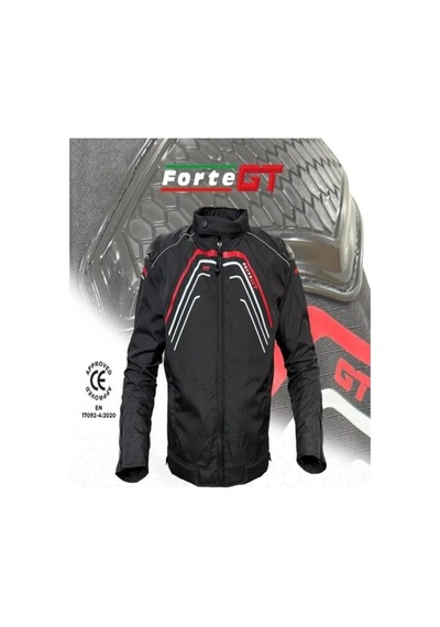 Forte Gt 1075 Energy Full Koruma 4 Mevsim Kışlık Motosiklet Montu Siyah