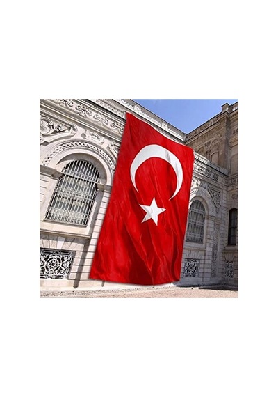 400x600 Cm Raşel Kumaş Türk Bayrağı, Kaliteli Ve Dayanıklı 1000 x 1500 CM