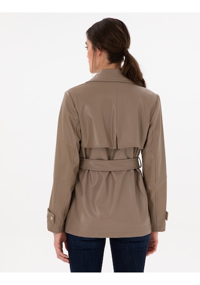 Pierre Cardin Kadın Vizon Mont 50297363-vr052 Vizon