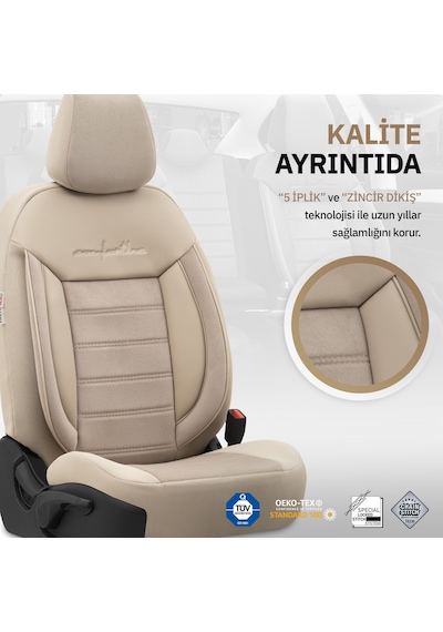 Otom Comfortline Design Premium Oto Koltuk Kılıfı - 550066790