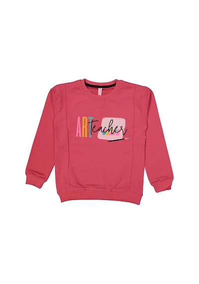 Kız Çocuk Art Baskılı Sweatshirt Bgl-st03637 001