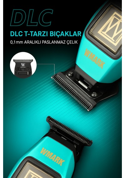 Vector Motor Hair Clipper Type-c Şarjlı, 2 Renkli Kapaklı Saç Ve Sakal Makinesi