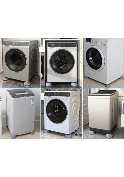 Çamaşır Makinesi Titreşim Engelleyici Stoper 4 Lü Set Plastik Çok Renkli Dk Diğer