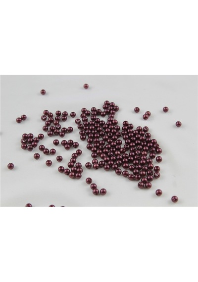 6 Mm Koyu Bordo İnci Boncuk 30 Gr Kolye, Bileklik, Küpe Ve Takı Yapımı
