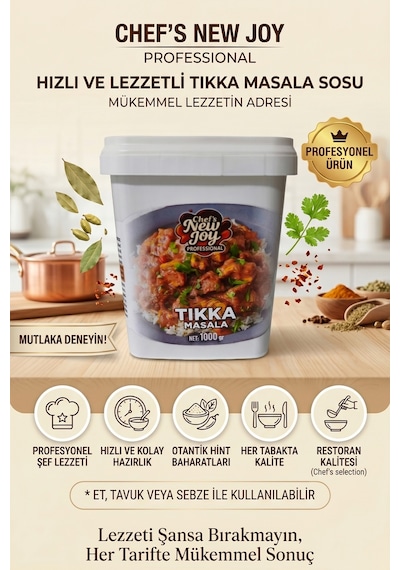 Tikka Masala 1000 G X 8 Adet - 1 Koli Koli Bazlı Avantaj Paketi