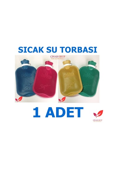 1 Adet Şampiyon Termofor Sıcak Su Torbası. Süper Kauçuk. Champion