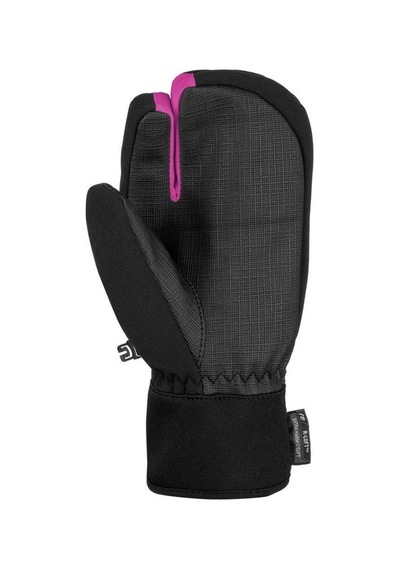 Reusch Torby R-Tex Xt Çocuk Üç Parmak Kayak Eldiveni Gri/Pembe
