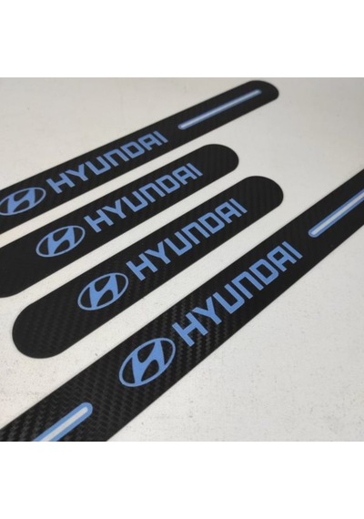 Hyundai Grubu Carbon Kapı Eşiği + Ayna Yağmur Koruyucu (552764803)