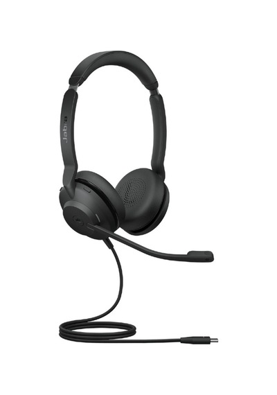 Jabra Evolve 2 30 Duo USB-C MS Kablolu Kulak Üstü Kulaklık