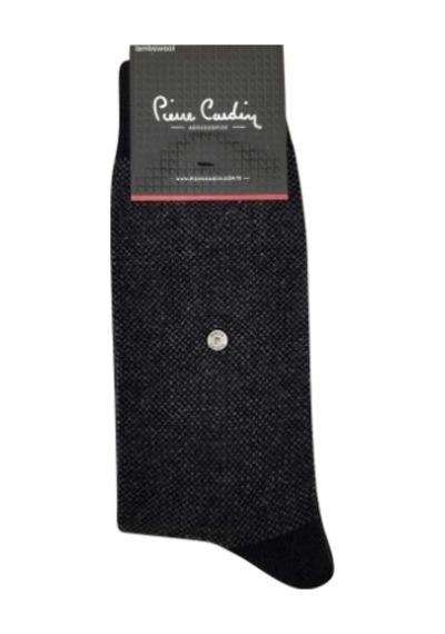 Luz&pos Pierre Cardin 504 Erkek Soket Çorap Siyah