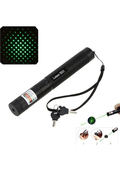 YEŞİL LAZER 303 LAZER 5000 MW GREEN LAZER POİNTER GRİNGO