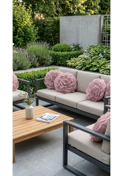 Rose Blush Yastık Çok Renkli