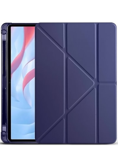 Pad X9a Kalemlikli Mars Tablet Kılıfı - Lacivert Diğer