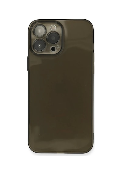 Apple İphone 13 Pro Kılıf Fly Lens Silikon - Siyah 0.2M-Çok Renkli
