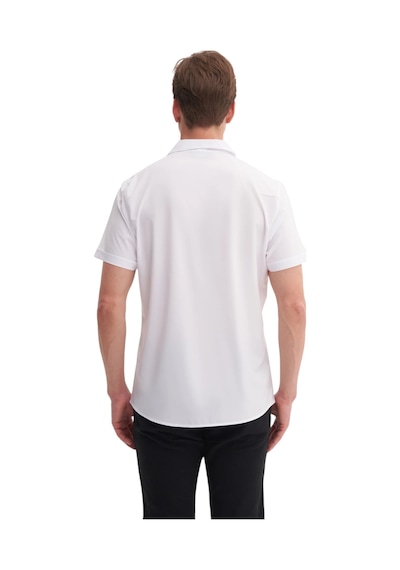 Cazador Erkek Regular Fit Kısa Kol Gömlek Beyaz
