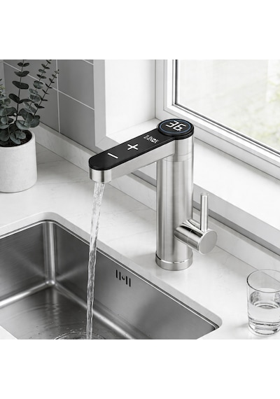 Zln3799 Elektrikli Musluk Inox