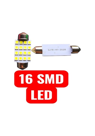41mm 2 Adet Softit Led Ampul Canbus Plaka Tavan Bagaj Plaka Araç İç Aydınlatma Arıza Işığı Yakmaz