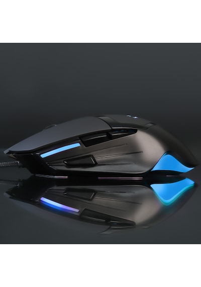 Rush Poison RM82 10000DPI 7D RGB Makro Oyuncu Gaming Mouse