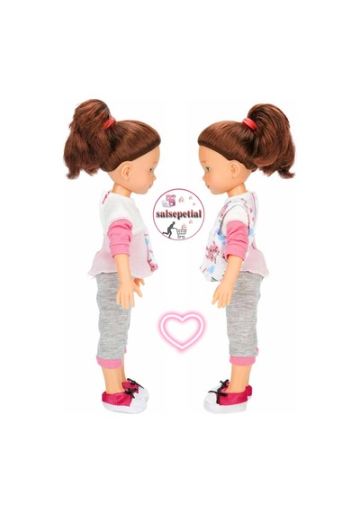Büyük Boy Et Bebek 35cm Mina Kolej Bebek Gerçekçi Aksesuarlı Model Bebek 35cm