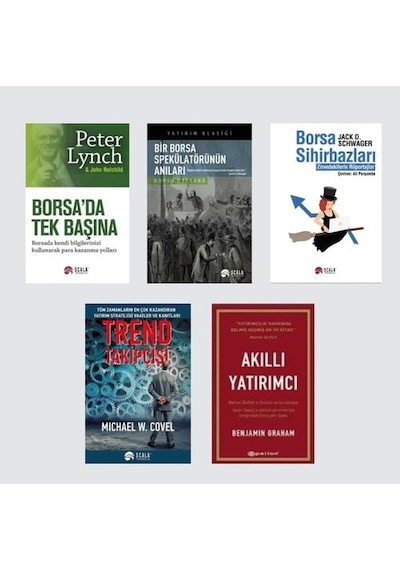 Akıllı Yatırımcı + Bir Borsa Spekülatörünün Anıları + Trend Takipçisi + Borsa'da Tek Başına -borsa S