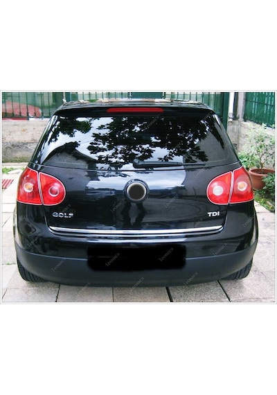 Vw Golf 5 Hb Krom Bagaj Alt Çıtası 2004-2009 Arası P.Çelik