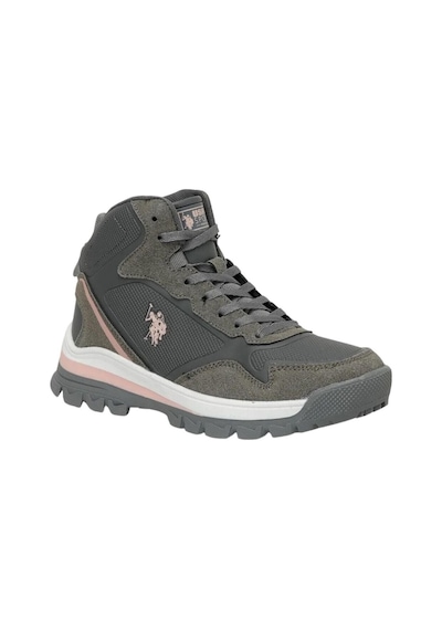 U.S. Polo Assn. U.s Polo Assn Sagan Hi 3pr Gri Kadın Outdoor Bot 001