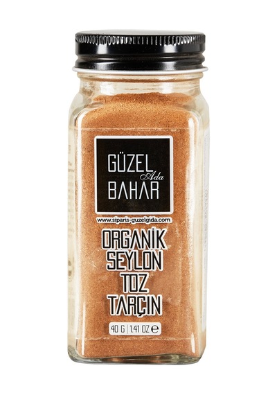 4 Adet Güzel Ada Organik Seylon Toz Tarçın 40 G