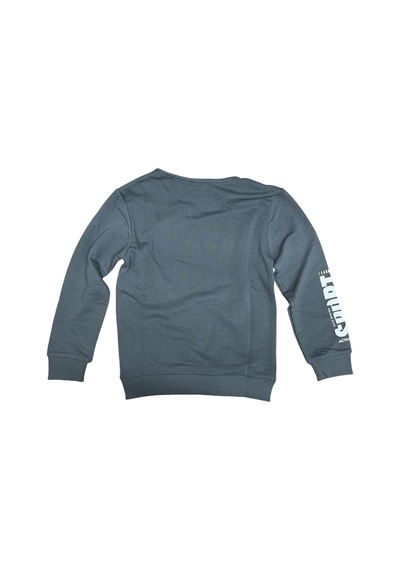 E Çocuk Benetton Erkek Çocuk Sweatshirt Yeşil Yeşil