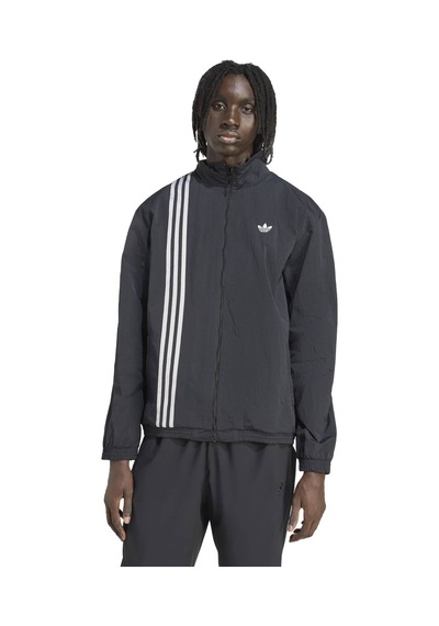 Black Adidas Erkek Günlük Eşofman Üstü Firebird Tt Jv9882 Siyah