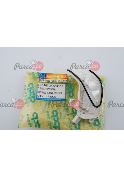 HONDA JAZZ 2009-2013 DİKİZ AYNA SİNYALİ SOL 34350TG5H01