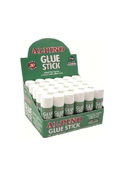 Alpino Stick Yapıştırıcı Solventsiz Yapıştırıcı 10 Gram 30'lu Paket