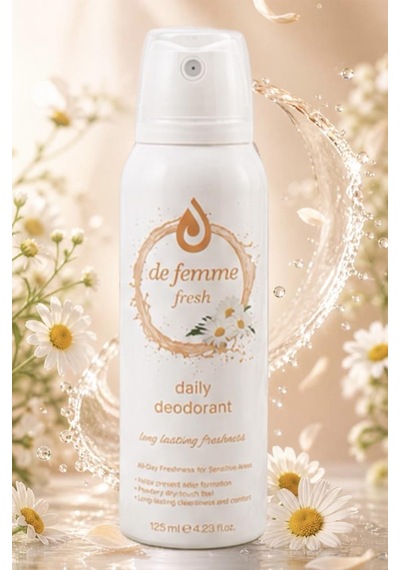 De Femme Fresh Daily İntim Deodorant 125 Ml