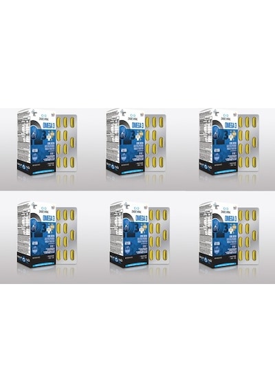 Zade Vital Omega 3 120 Mg Premium Balık Yağı 45 Kapsül 6'Lı Paket