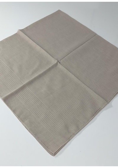 Miray Pano Pamuk Eşarp - 95 X 95 - 0621 Taş