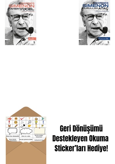 Kaçak + Kiralık Oda + Okuma Sticker'ları