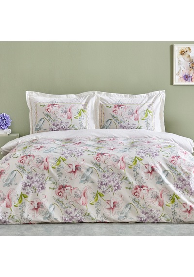 Karaca Home Melosa Pembe %100 Pamuk Tek Kişilik Nevresim Takımı
