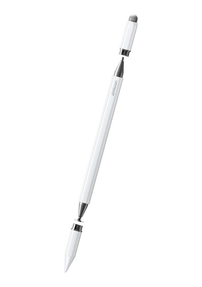 Joyroom 3'ü 1 Arada Manyetik Pasif Kapasitif Stylus Kalem - Beyaz