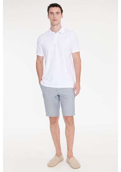Ac&co Erkek Lacı Slim Fit Dar Kesim Yan Cepli Gofre Desenli Esnek Şort