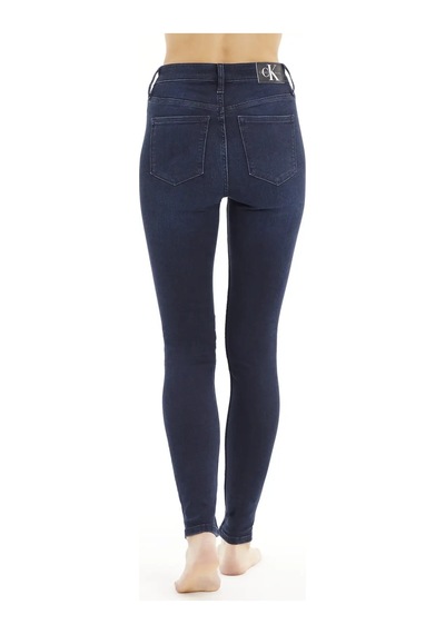 Calvin Klein Hıgh Rıse Super Skın Kadın Mavi Kot Pantolon Calvin Klein Hıgh Rıse Super Skın Kadın Mavi Kot Pantolon