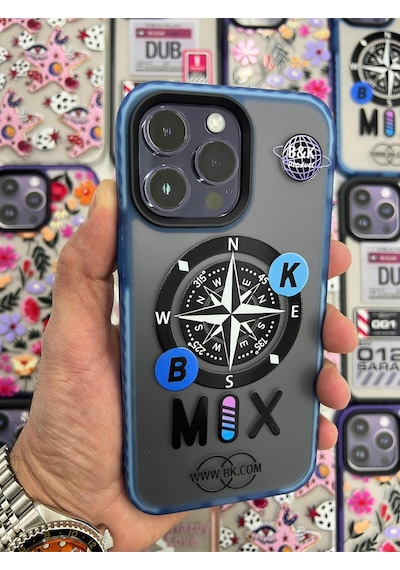 Samsung Galaxy S24 Ultra Uyumlu Tasarım Kaliteli Lüx Telefon Kılıfı -tam Koruma -sararma Olmaz Mavi