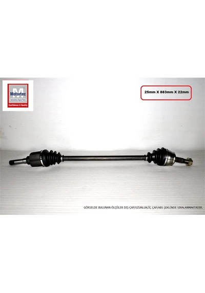 Aks Komple Sağ Bipper-nemo 1.4hdi Motortec 3273.tc/ 51783852