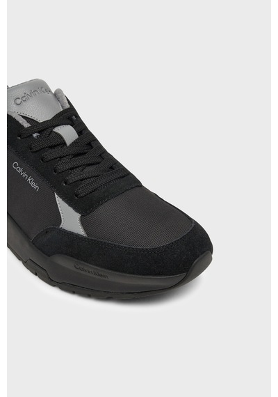 Calvin Klein Logolu Sneaker Ayakkabı Hm0hm0230800x Erkek Ayakkabı Hm0hm02308 00x Siyah